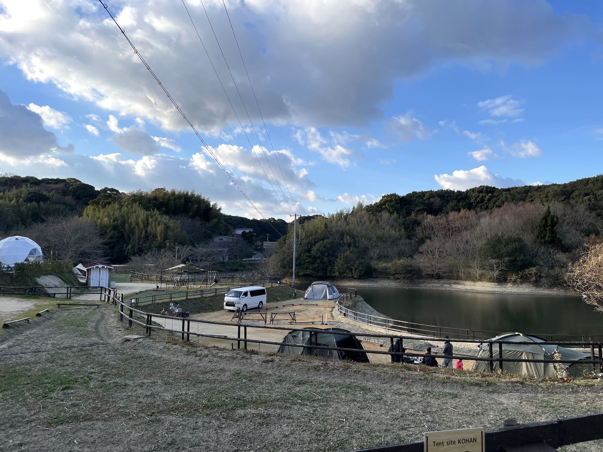 写真：マウントレイク湖畔エリア