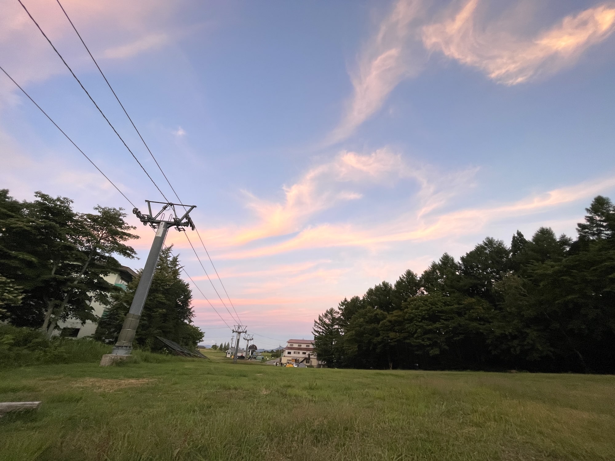 空の夕焼け